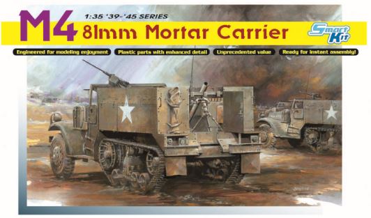 M4 81 mm MORTAR CARRIER KIT 1:35 - Dragon - D6361