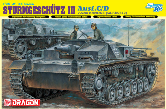 STURMGESCHUTZ 7,5 KANONE KIT 1:35 - Dragon - D6851
