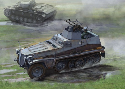 SD.KFZ 250/4 AUSF A, LEICHTER TRUPPENLUFTSCHUTZPANZERWAGEN KIT 1:35 - Dragon - D6878