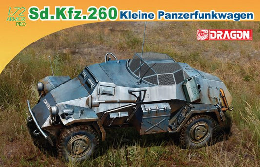 SD.KFZ.260 KLEINE PANZERFUNKWAGEN KIT 1:72 - Dragon - D7446