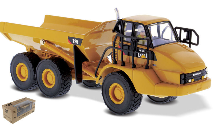 CAT 725D ARTICULATED TRUCK 1:50 - Diecast Master - DM85073