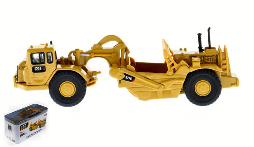 CAT 627G WHEEL TRACTOR SCRAPER 1:87 - Diecast Master - DM85134