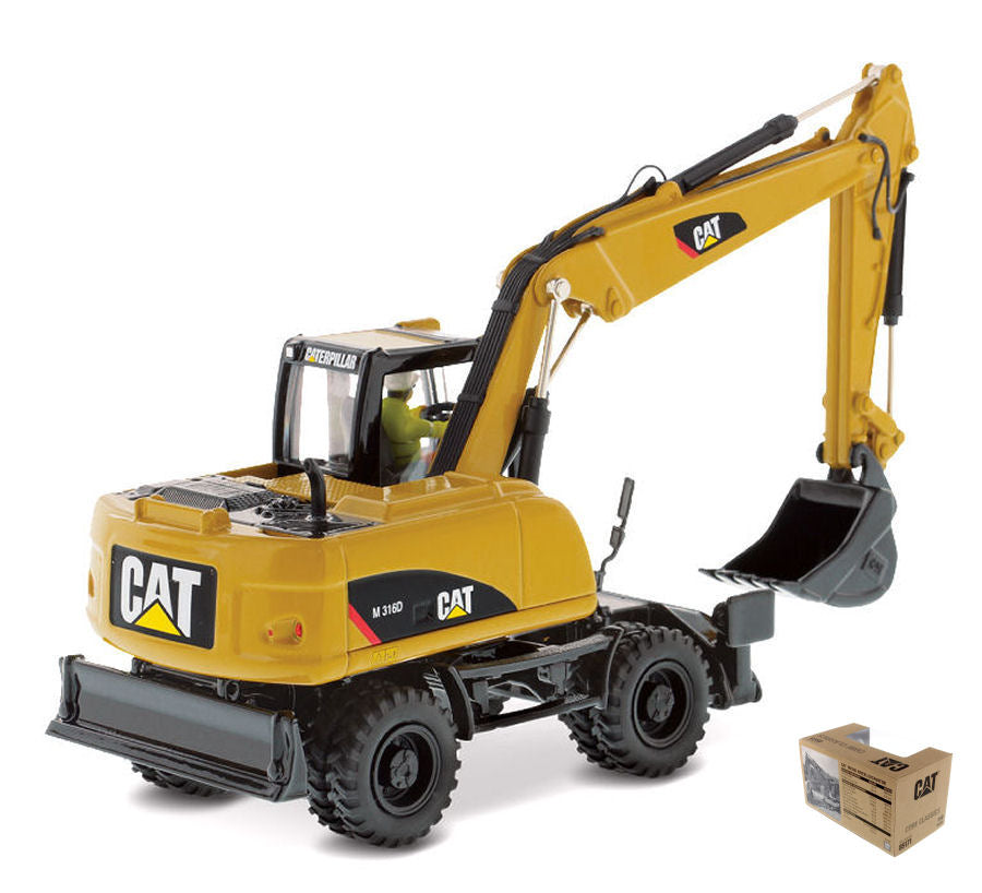 CAT M316D WHEELED EXCAVATOR 1:50 - Diecast Master - DM85171