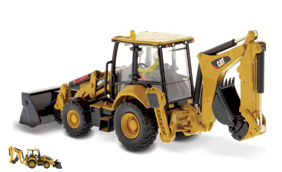 CAT 420F2 IT BACKHOE LOADER PIVOT 1:50 - Diecast Master - DM85233