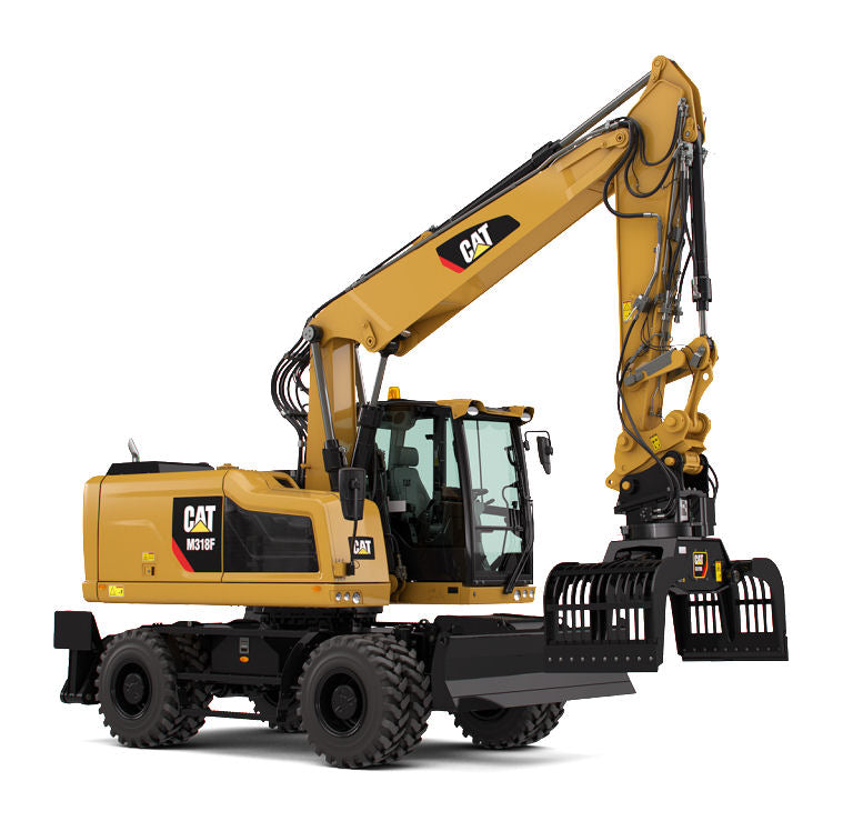 CAT M318F WHEELED EXCAVATOR 1:50 - Diecast Master - DM85508