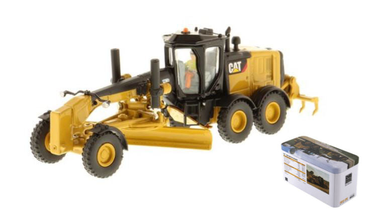 CAT 12M3 MOTOR GRADER 1:87 - Diecast Master - DM85520