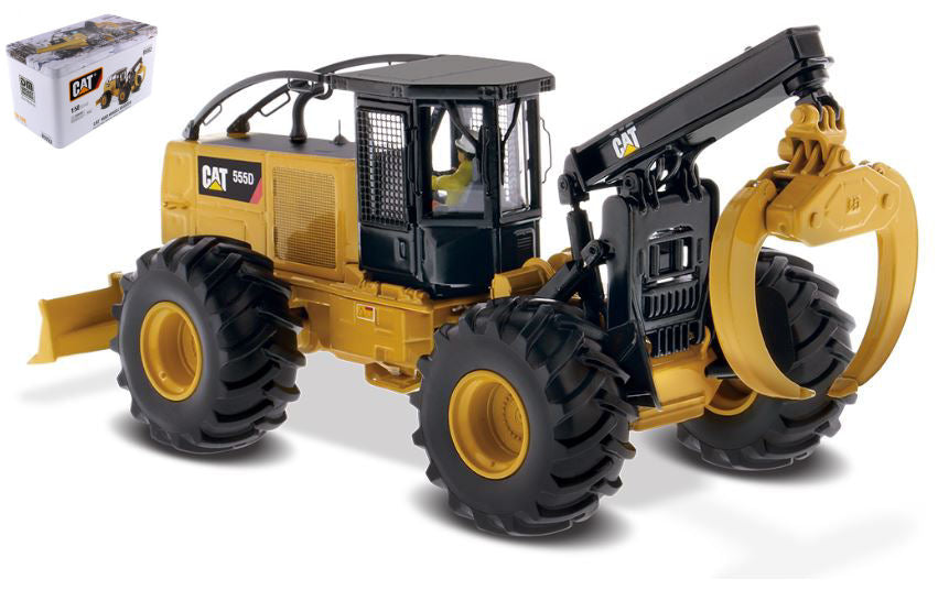 CAT 555D WHEEL SKIDDER 1:50 - Diecast Master - DM85932