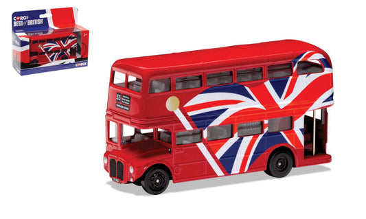 CORGI BEST OF BRITISH LONDON BUS UNION JACK mm 123 1:64 - Corgi - GS82336