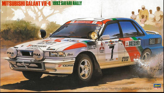 MITSUBISHI GALANT VR4 SAFARI RALLY 1992 KIT 1:24 - Hasegawa - HA20307