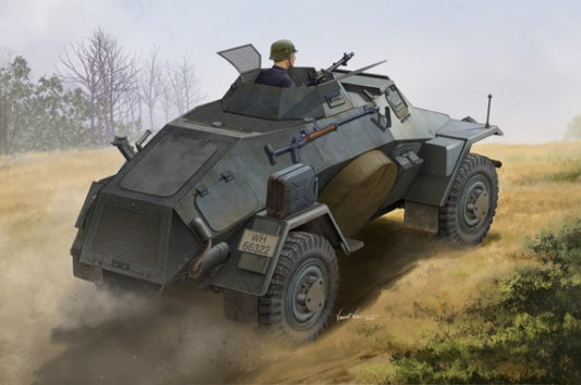CARRO SD.KFZ.221 PANZERSPAHWAGEN 1st SERIES KIT 1:35 - Hobby Boss - HBB83811
