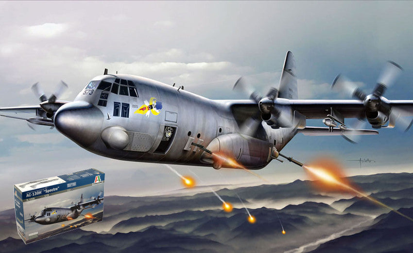 AC-130H SPECTRE KIT 1:72 - Italeri - IT1310