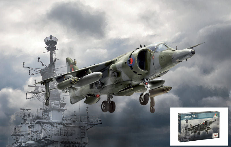 HARRIER GR.3 KIT 1:72 - Italeri - IT1401