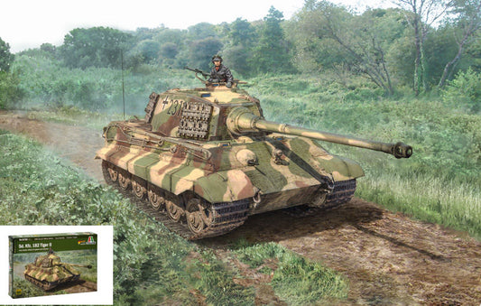 SD.KFZ. 182 KING TIGER II KIT 1:56 - Italeri - IT15765