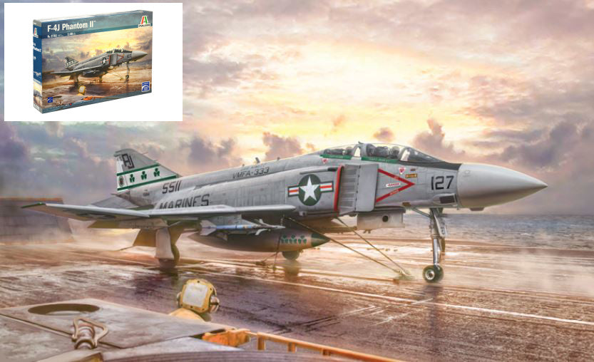 F-4J PHANTOM II KIT 1:48 - Italeri - IT2781
