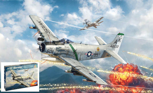 A-1H SKYRAIDER KIT 1:48 - Italeri - IT2788