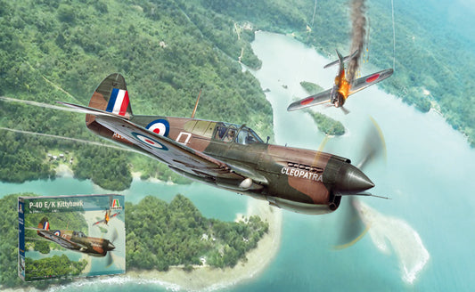P-40E/K KITTYHAWK KIT 1:48 - Italeri - IT2795
