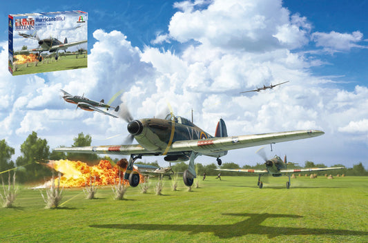 HURRICANE Mk.I BATTLE OF BRITAIN 80th ANN.KIT 1:48 - Italeri - IT2802