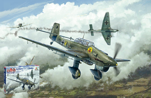 JU-87B STUKA BATTLE OF BRITAIN 80th ANN.KIT 1:48 - Italeri - IT2807
