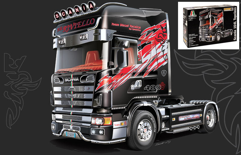 SCANIA 164L TOPCLASS KIT 1:24 - Italeri - IT3922