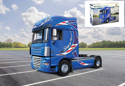 DAF XF-105 "SPACE AMERICA" KIT 1:24 - Italeri - IT3933