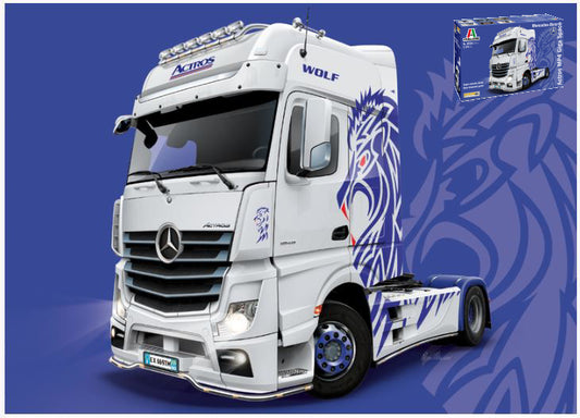 MERCEDES ACTROS MP4 GIGASPACE KIT 1:24 - Italeri - IT3935