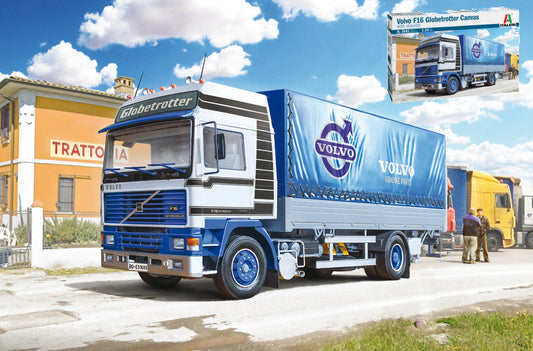 VOLVO F 16 GLOBETROTTER CANVAS KIT 1:24 - Italeri - IT3945