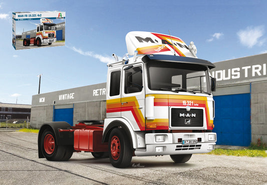 MAN F8 19.321 4x2 KIT 1:24 - Italeri - IT3946