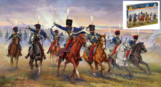 BRITISH 11th HUSSARS (CRIMEA WAR) KIT 1:72 - Italeri - IT6188
