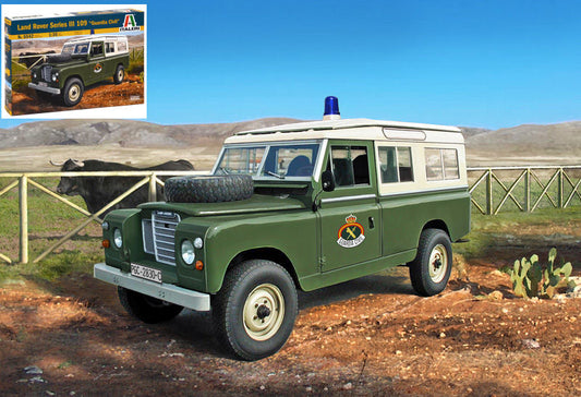LAND ROVER SERIE III 109 GUARDIA CIVIL KIT 1:35 - Italeri - IT6542