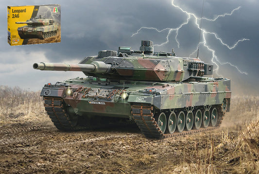 LEOPARD 2A6 KIT 1:35 - Italeri - IT6567