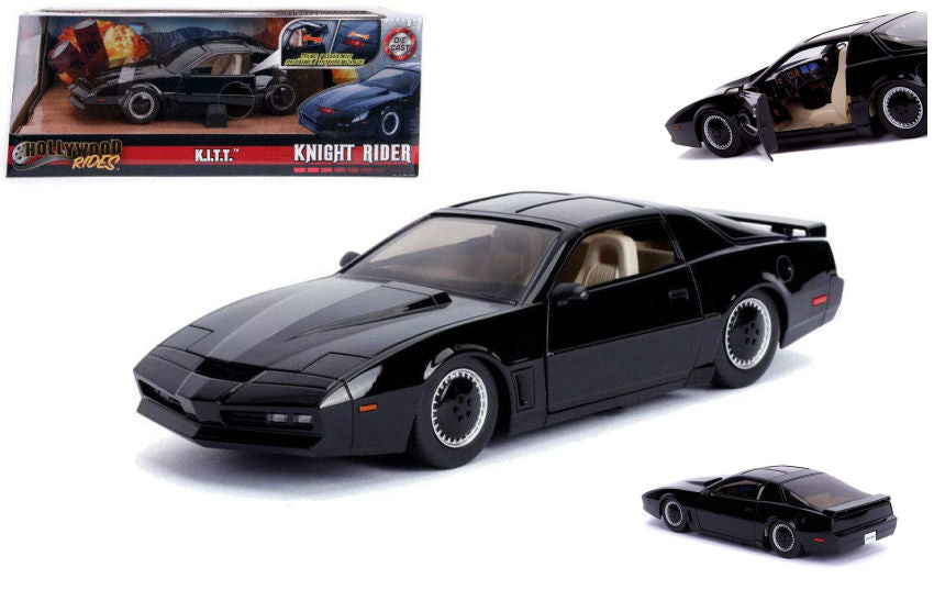 K.I.T.T. "SUPERCAR" PONTIAC FIREBIRD 1982 W/LIGHTS cm 20 1:24 - Jada Toys - JADA30086