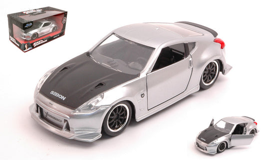 NISSAN 370Z FAST & FURIOUS SILVER 1:32 - Jada Toys - JADA31852