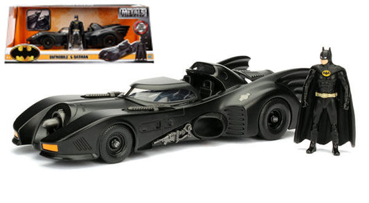 BATMOBILE 1989 WITH BATMAN FIGURE 1:24 - Jada Toys - JADA98260