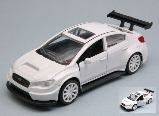MR.LITTLE NOBODY'S SUBARU WRX STI FAST & FURIOUS WHITE 1:32 - Jada Toys - JADA98305