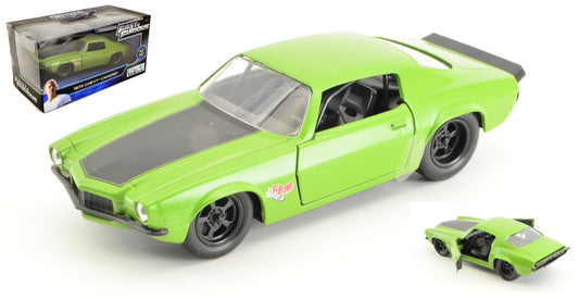 CHEVY CAMARO FAST & FURIOUS GREEN 1:32 - Jada Toys - JADA99521