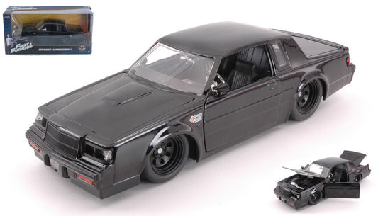 DOM'S BUICK GRAND NATIONAL FAST & FURIOUS BLACK 1:24 - Jada Toys - JADA99539