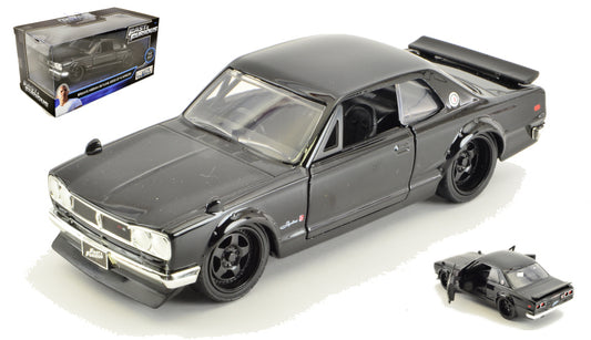 BRIAN'S NISSAN SKYLINE 2000 GT-R FAST & FURIOUS BLACK 1:32 - Jada Toys - JADA99602