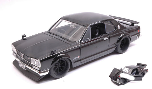 BRIAN'S NISSAN SKYLINE 2000 GT-R FAST & FURIOUS BLACK 1:24 - Jada Toys - JADA99686