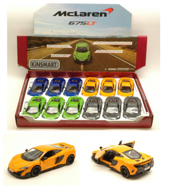 MC LAREN 675 LT 2016 1:36 - Kinsmart - KT5392D