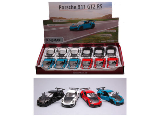 PORSCHE 911 RS GT2 (991) 2017 cm 12 - Kinsmart - KT5408D