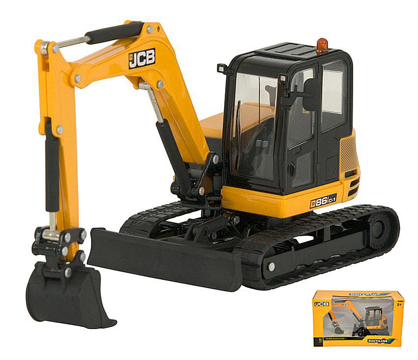 JCB 86C-1 MIDI EXCAVATOR 1:32 - Britains - LC43013