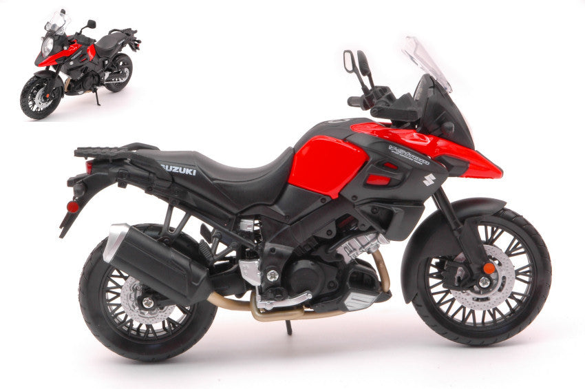 SUZUKI V-STORM RED 1:12 - Maisto - MI19130