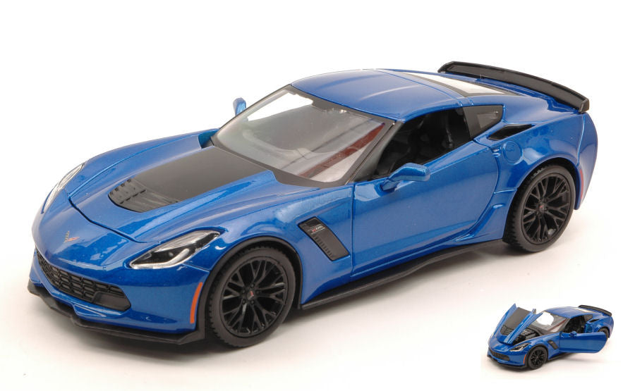 CORVETTE Z06 2015 BLUE 1:24 - Maisto - MI31133BL
