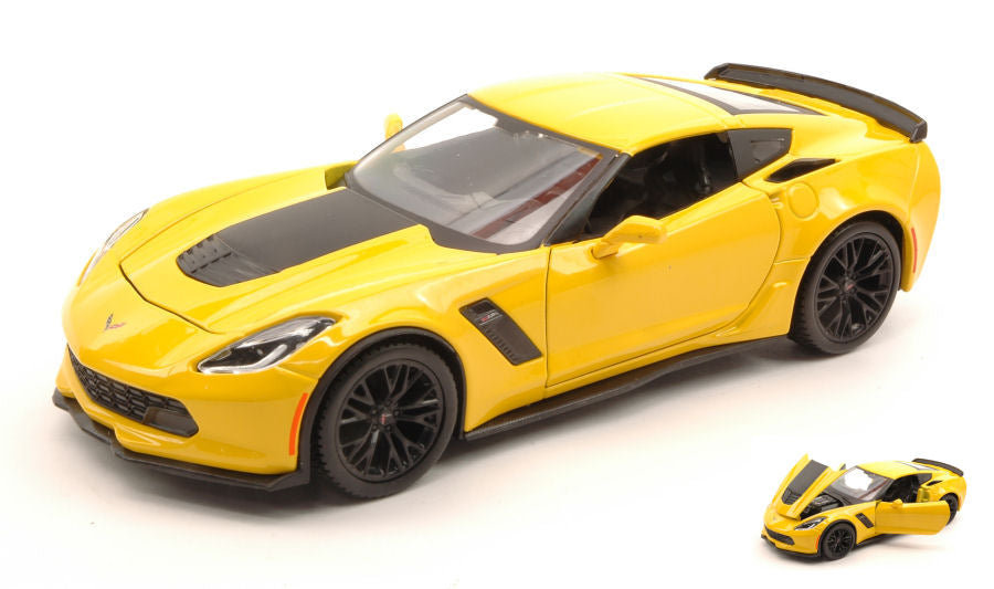 CORVETTE Z06 2015 YELLOW 1:24 - Maisto - MI31133Y