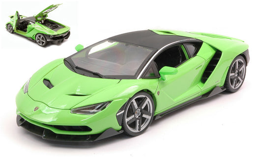 LAMBORGHINI CENTENARIO LP770-4 2016 GREEN 1:18 - Maisto - MI31386GR
