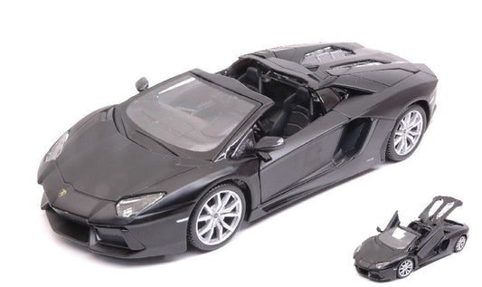 LAMBORGHINI AVENTADOR LP 700-4 ROADSTER 2012 BLACK 1:24 - Maisto - MI31504BK