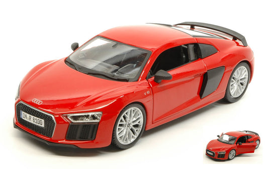 AUDI R8 V10 PLUS 2015 RED 1:24 - Maisto - MI31513R
