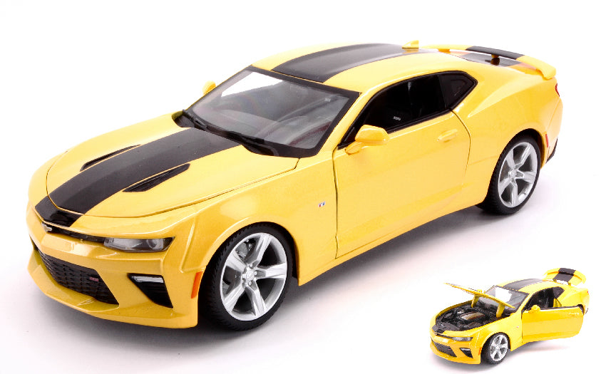CHEVROLET CAMARO SS 2016 YELLOW 1:18 - Maisto - MI31689Y