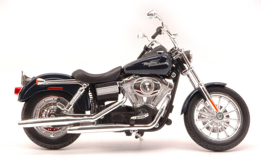 HARLEY DAVIDSON FXDBI DYNA STREET BOB 2006 MET.DARK BLUE 1:12 - Maisto - MI32325