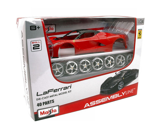 FERRARI LA FERRARI RED KIT 1:24 - Maisto - MI39129R